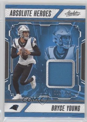2024 Panini Absolute Heroes Memorabilia 225/250 Bryce Young #AHM-BYG 16zo