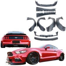 Vsaero Frp Rbot Wide Body Kit W Wing For Mustang Ford 15-17 Vsaero109142 Vsaero Frp Rbot Wide Body Kit W Wing For Mustang Ford 15-17 Vsaero109142