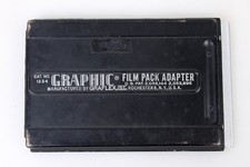 Graphic Film Pack Adapter 4x5 by Graflex cat np. 1234 822