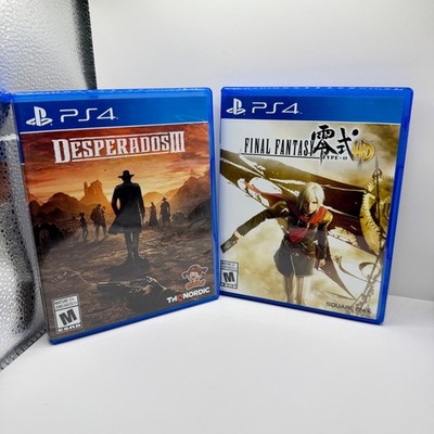 Final Fantasy Type-0 + Desperados II (PlayStation 4) PS4 Games *Tested*