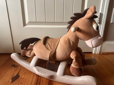 Disney Pixar Toy Story Bullseye Rocking Horse Kiddieland -no sound vguc