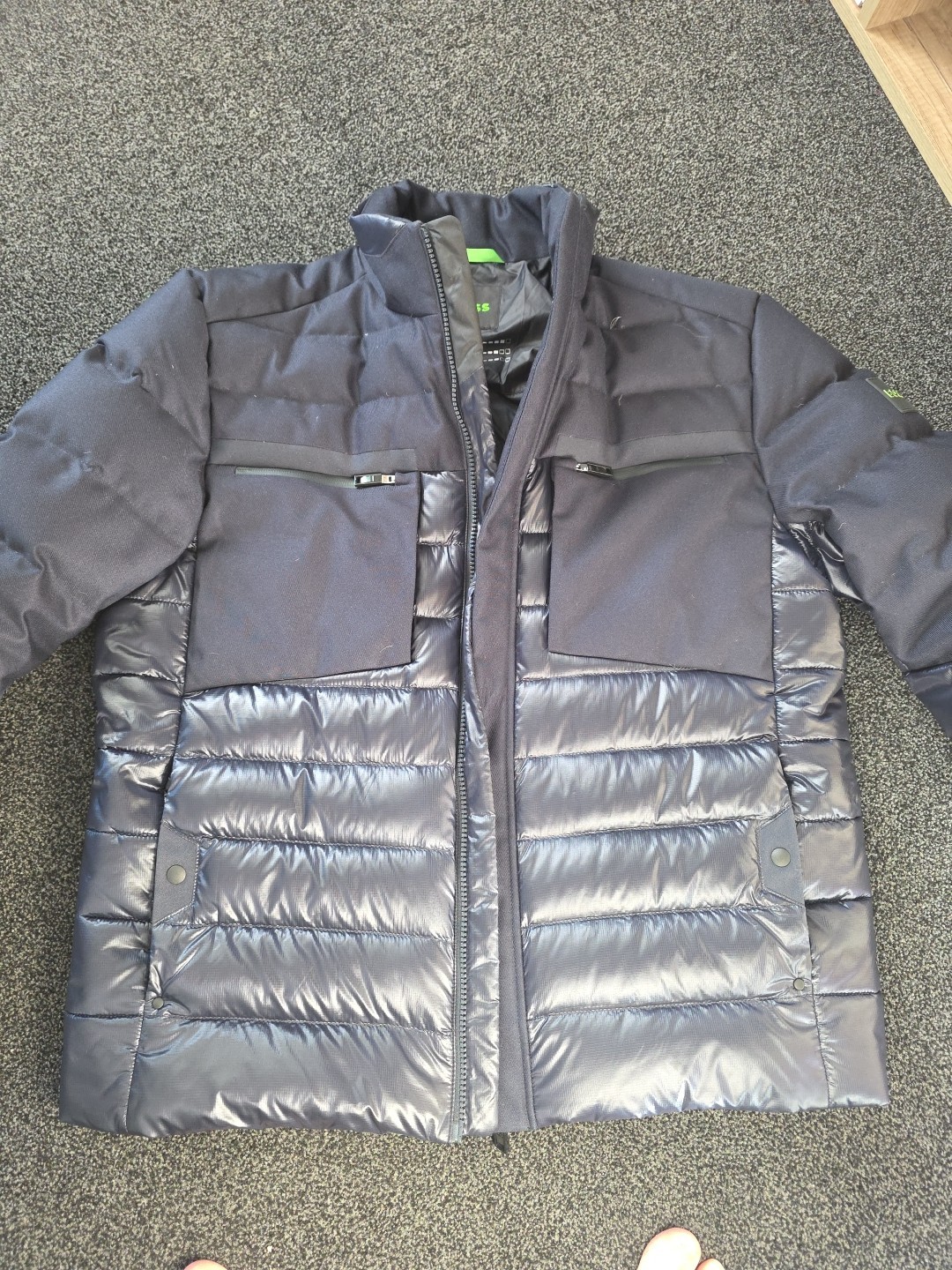 boss jacket mens large