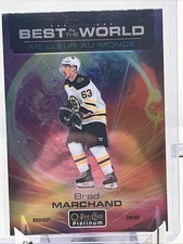 2020-21 O-Pee-Chee Platinum Best in the World Brad Marchand Boston Bruins #BW-13