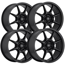 Set Of 4 Konig Lockout 16x7.5 5x100 45mm Gloss Black Wheels Rims 16 Inch Set Of 4 Konig Lockout 16x7.5 5x100 45mm Gloss Black Wheels Rims 16 Inch
