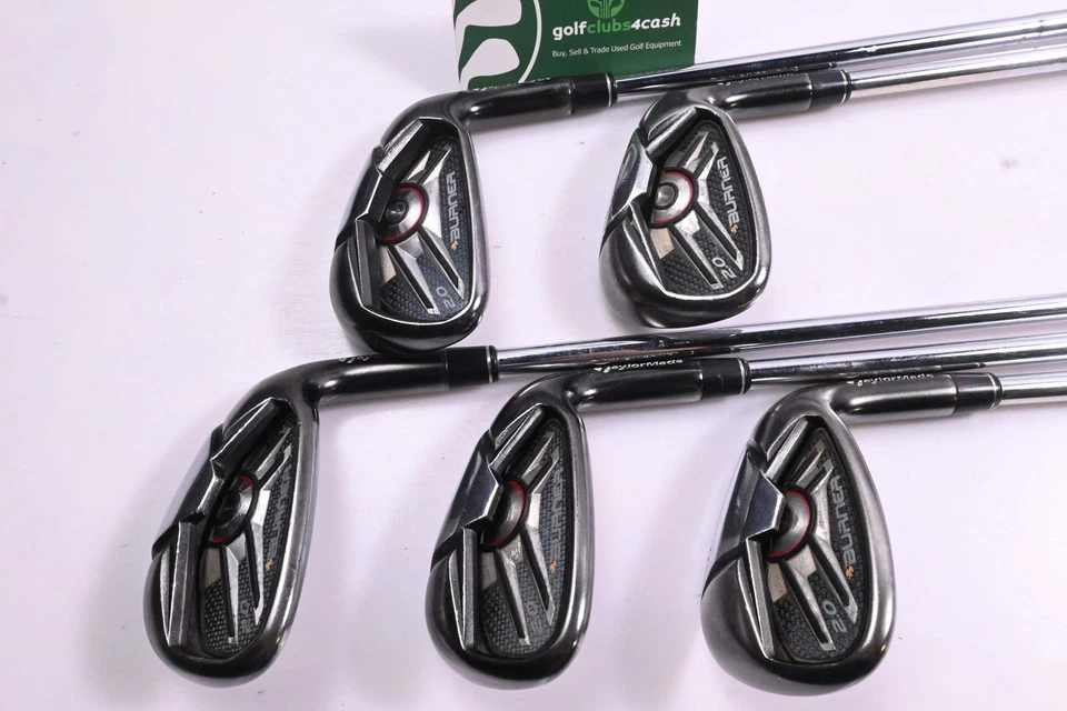 Taylormade Burner 2.0 Irons / 7-PW+SW / Regular Flex Taylormade 85 Shafts - Image 2 of 4