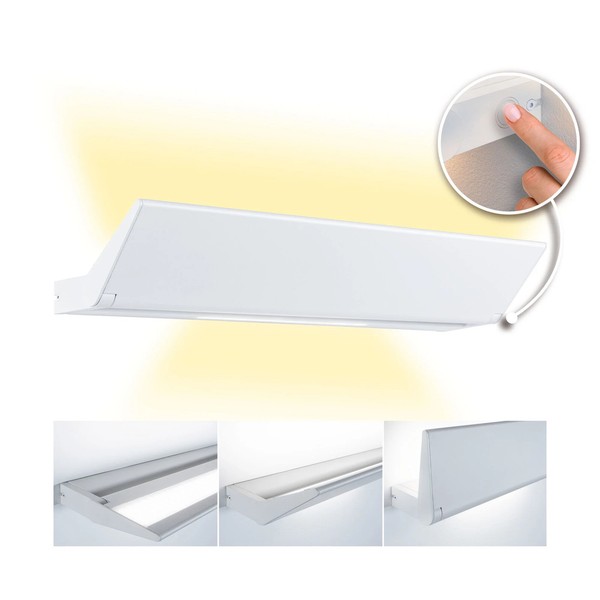 LED Wandleuchte 3-Step-Dim Ranva 2700K 800Lm 230V 13W / 2W Dimmbar Weiß Matt-image