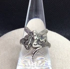 Vintage Sterling Silver 925 Fairy Ring Sz 9.25 Y2125
