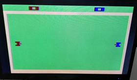 Atari 2600 4 switch Console System Complete Bundle with 7 Games