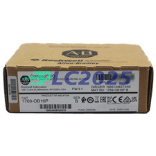 Factory Sealed Allen Bradley 1769-OB16P CompactLogix 16 Pt 24VDC Prot D/O Module