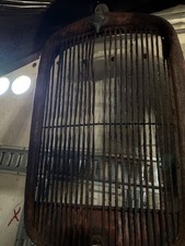 Original 1934 Ford Truck Grille Shell - Henry Ford Steel - Patina Rat Rod