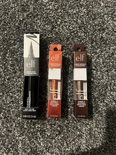 Elf Cosmetics Wide Eyeliner Pen And Liquid Metallic Eyeshadow Bundle Brand New