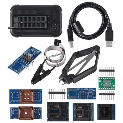 TL866-3G Programmer: Supports 31000+ ICs, EPROM, MCU, Flash, EMMC, 9 Adapters