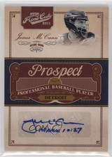 2011 Playoff Prime Cuts Century Silver 41/99 James McCann #JM Auto 0r4