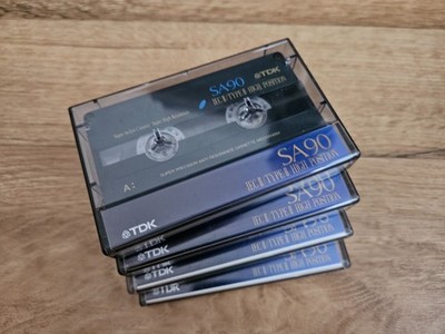 TDK SA-90 High Position Audio Kassette-JAPAN-4-Stuck.