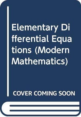 Elementare Differentialgleichungen (moderne Mathematik S.)