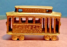 Souvenir San Francisco Brass Paperweight Trolley Powell St Cable Car 2 in Used — photo 3
