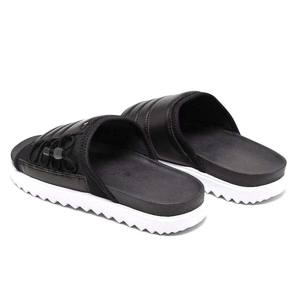 Nike Men's Asuna Slide Sandals, CW9703-002 (Black/White, 7