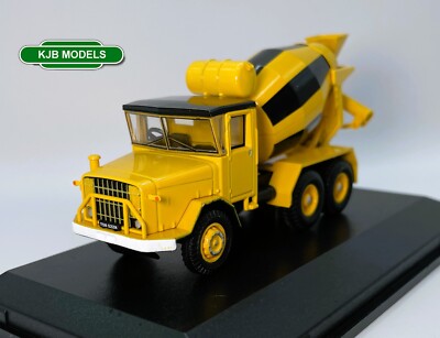 Neu in OVP Spur O Oxford 1:76 76ACM002 gelb und schwarz AEC 690 Zementmischer LKW