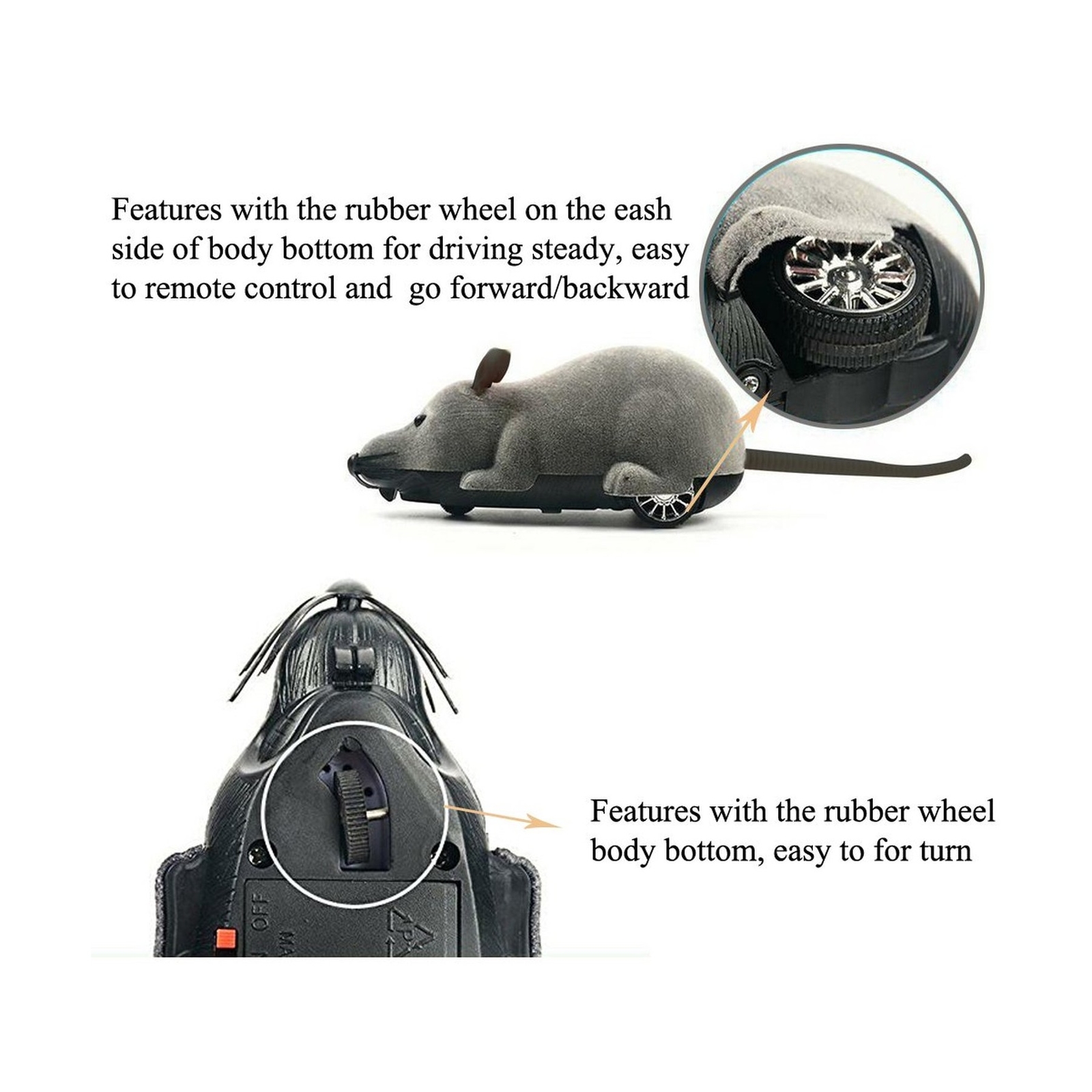 fake mouse remote control