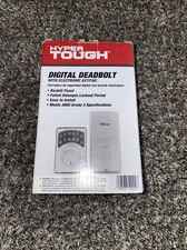 HYPER TOUGH Digital Deadbolt With Electronic Keypad Item 1752002 Satin Nickel