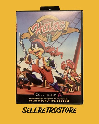 Havoc - Sega Mega Drive - PAL - CIB - OVP - komplett - Retro Game -