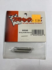 Traxxas 4046 Spring throttle return (2) Revo /Slayer NEW IN PACKAGE TRA4046 TRA1