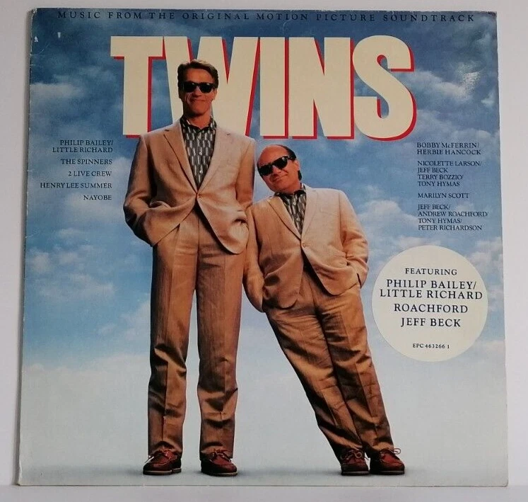 Twins Movie Soundtrack Vinyl LP A3 B1 Pressing - EX - Image 2 of 4