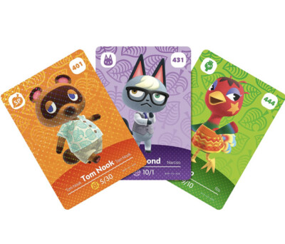 Nintendo Switch Animal Crossing Series 5 Amiibo Cards - 6 Pack In