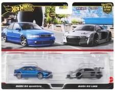 Hot Wheels Premium 2-Pack Audi S4 Quattro + Audi R8 LMS CAR CULTURE