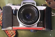 Praktica nova 1B Camera 50mm f2.8 lens M42 White G.D.R 1967 - 1975 d2