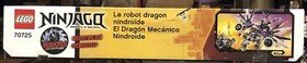 *NEW, SEALED* LEGO 70725 NINJAGO Nindroid MechDragon (minimal box damage)
