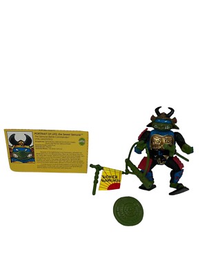 Sewer Samurai Leo Complete Teenage Mutant Ninja Turtles TMNT 1990 Playmates