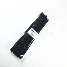 100 x 15' inch ZIP Ties Nylon 40 lbs  Strap Cable Wire Tires - Black Free Ship