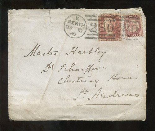 GB QV PENNY REDS SCOTLAND POSTMARKS on COVER ..PRICED SINGLY - Picture 71 of 79