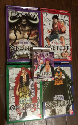 ONE PIECE カードゲーム 5セット BANDAI ONE PIECE Card Game Start Deck Set of 5 Complete 2022 TCG