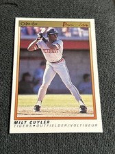 1991 O-Pee-Chee Premier Baseball Card #27 Milt Cuyler