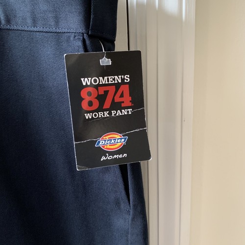 Dickies Women's Original 874 Work/Uniform Pants Navy Size 20W SH NWT - Picture 2 of 10