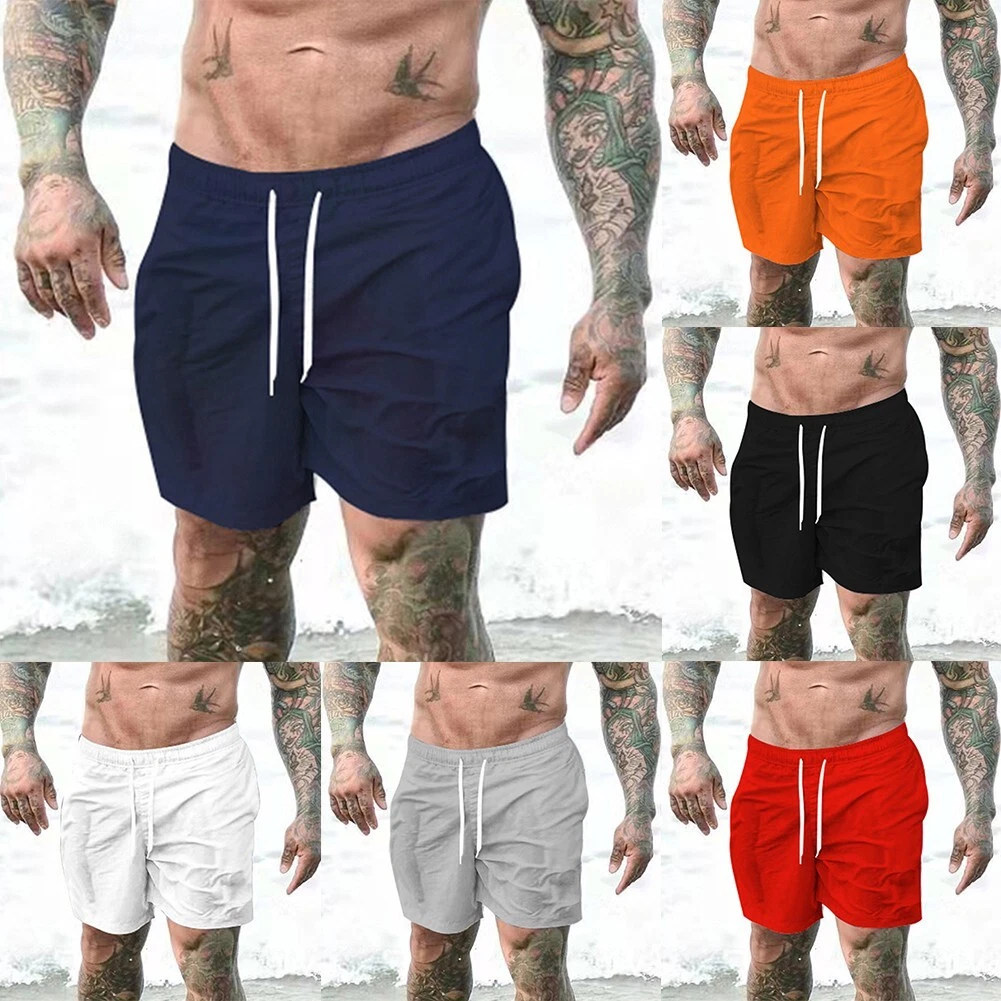 Stylish mens shop swim trunks