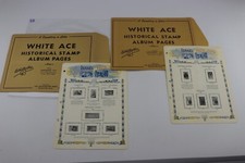 White Ace 1957 IS-8. 1 958 IS-9  Stamp collection Album pages  Supplement