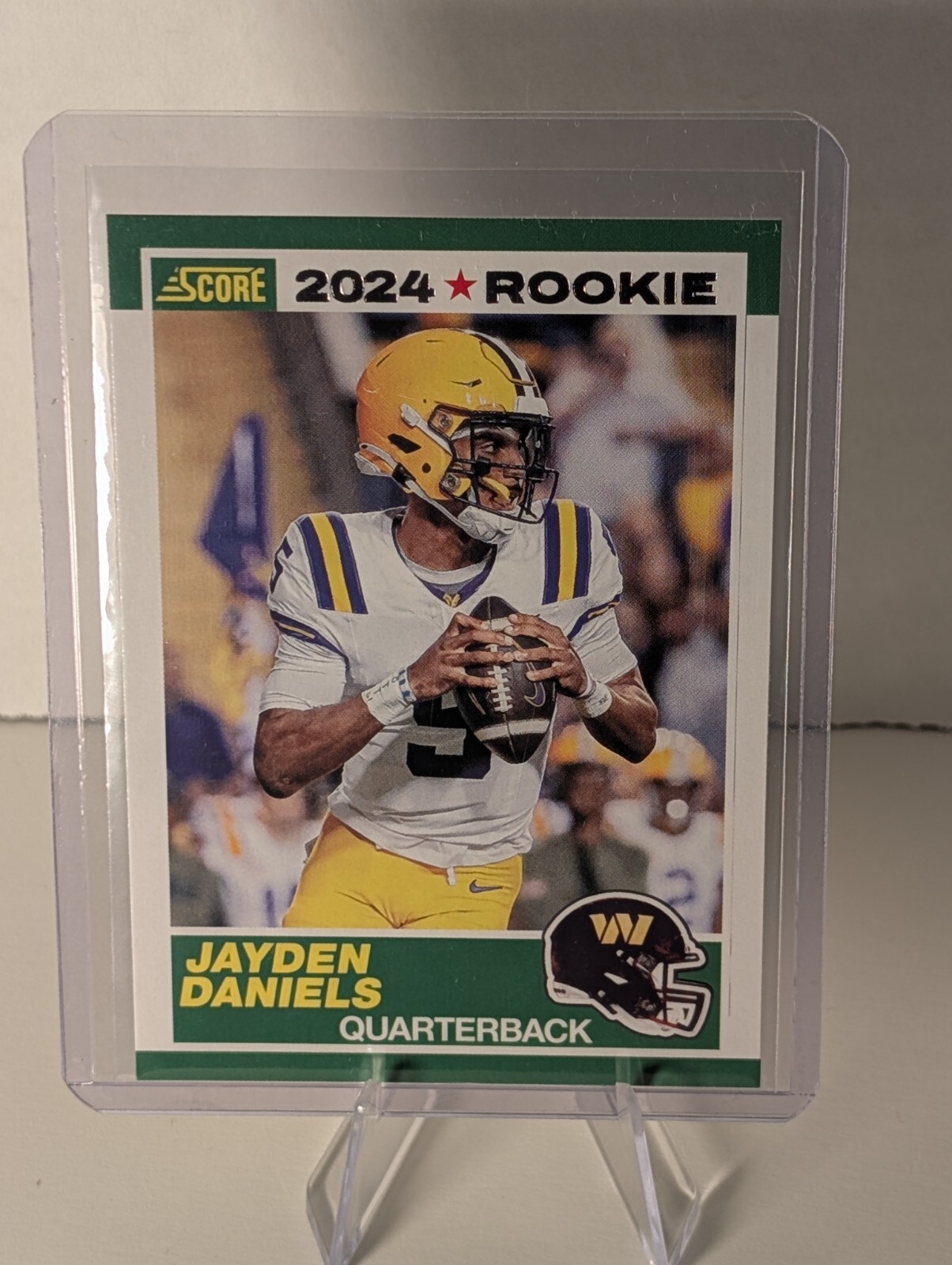 2024 Score - 35th Anniversary Rookie #2 Jayden Daniels Rookie COMMANDERS!!