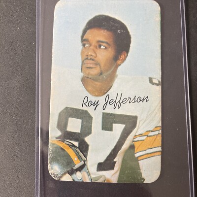 1970 Topps Super  #16 Roy jefferson Steelers