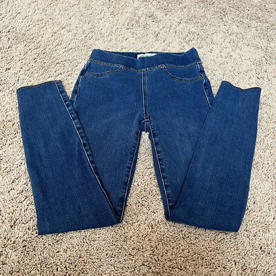 Madewell Pull On Blue Stretch Skinny Jeans Women's Size 23 27 - Main Image