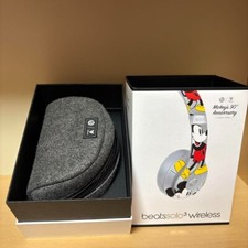 Disney Beats Solo3 Mickey Mouse Wireless Headphone 90th Anniversary 2018 Used