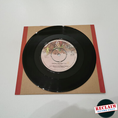 g t moore im still waiting 7'' vinyl record very good condition