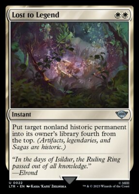MTG Lost to Legend (22/943) The Lord of the Rings Tales of Middle-earth LP