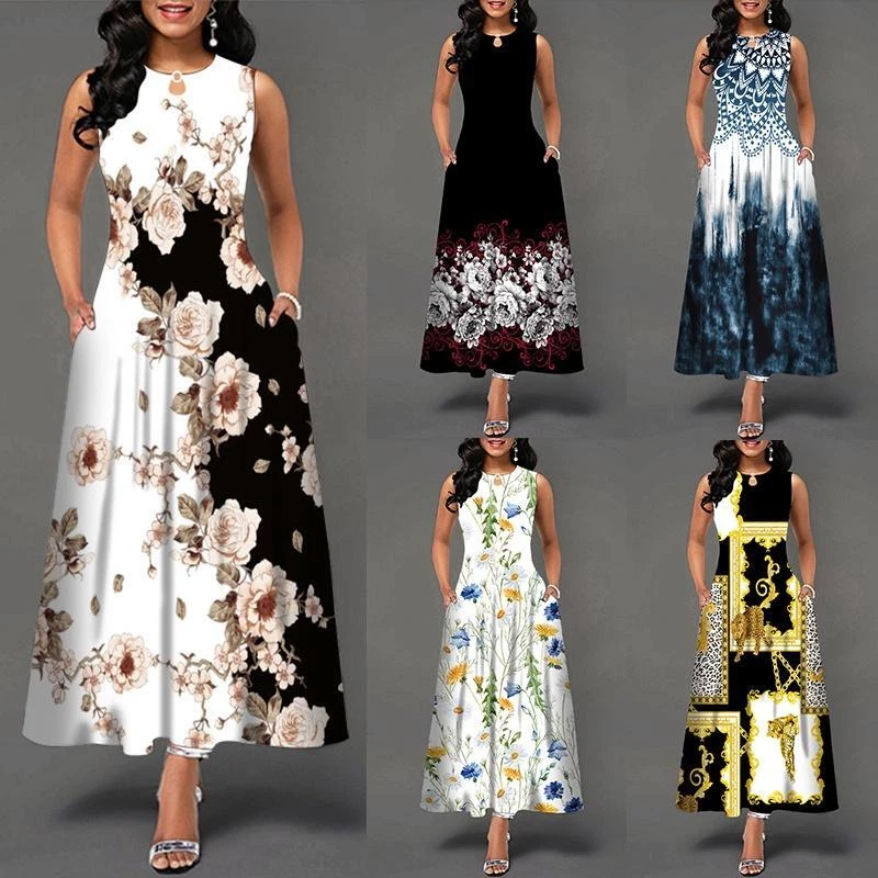 Vestidos Elegantes Largos Ropa De Moda Para Mujer Casuales De Fiesta 2023 Nueva