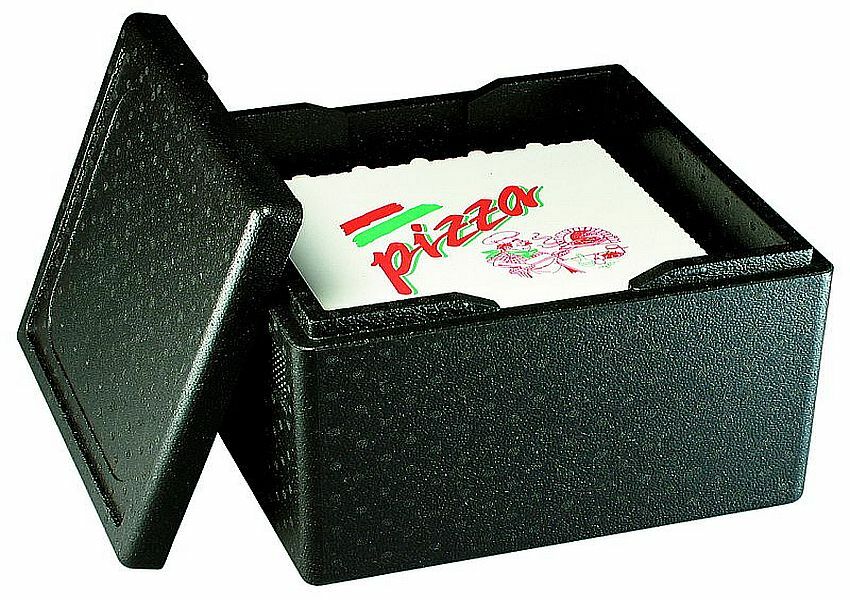 Pizza-Thermobox Isolierbox GRANDE 48 x 48 x 18,2 cm mit 21 Liter