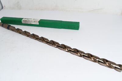 NEW Precision Twist Drill SP0121 .8437'' x 24'' Bronze Oxide Drill Bit 