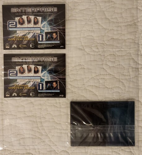 Star Trek Enterprise Season 2 Mini Master Set/ Binder/Base/ Insert sets/Promos - Picture 12 of 12