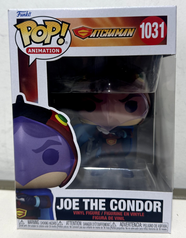 Funko Pop! Animation Gatchaman #1031 Joe The Condor New In Box Authentic